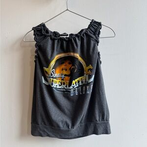 D&G “simply superlative deluxe” grey top